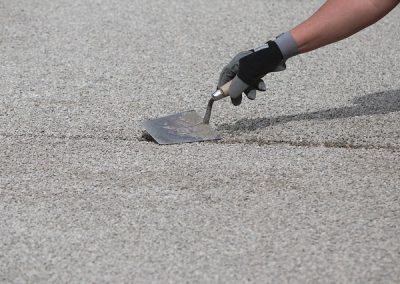 this is a picture of concrete repair in Chesapeake, VA