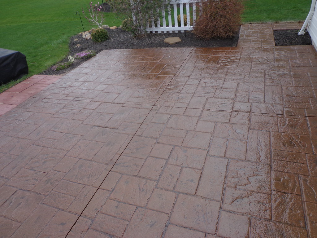 Stamped Concrete Driveway Driveway Repair Chesapeake, VA